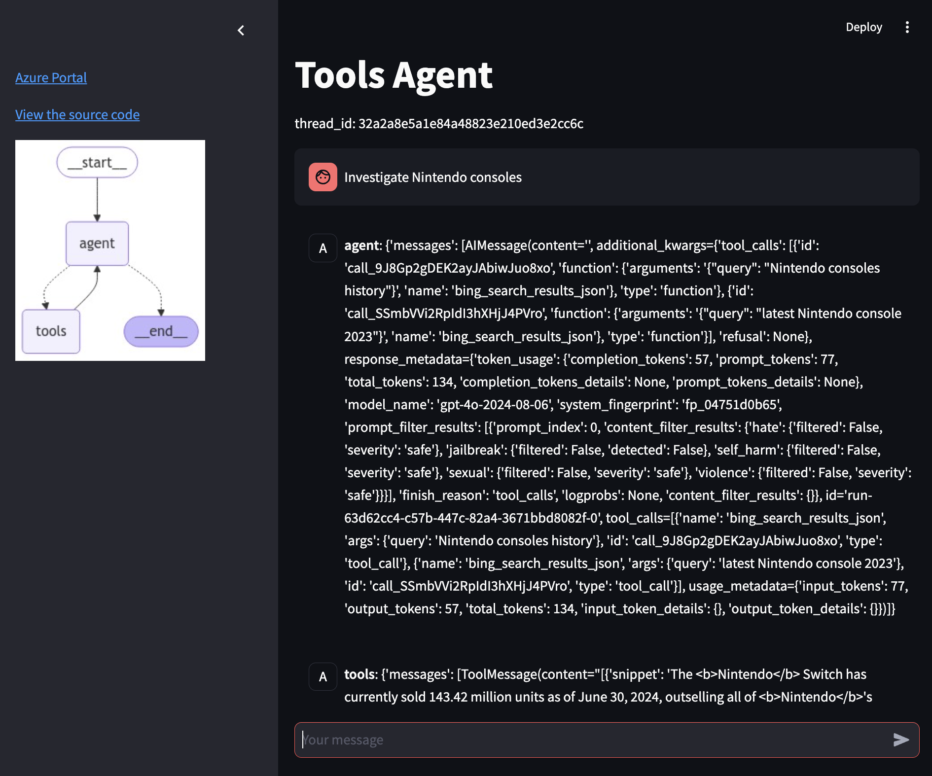 Tools Agent